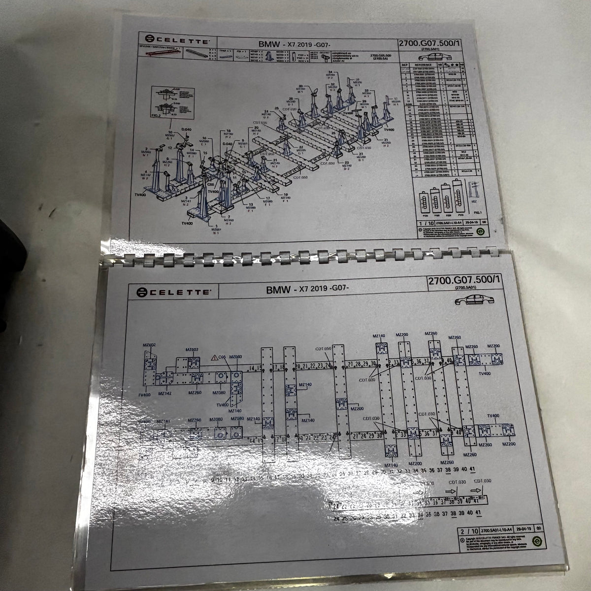 CELETTE CAR LIFE SOLUTIONS BMW X7 (G07) JIGS 2700.G07.500/1