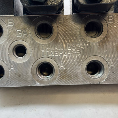 DAMAN HYDRAULIC SOLENOID VALVE ASSEMBLY WITH MANIFOLD DD03P042S