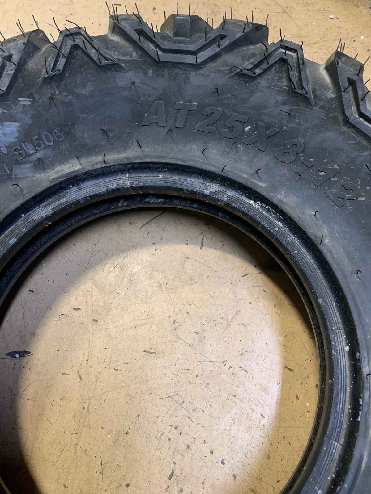 MASSFX SL506 BSW AT  25 8 12 43J 6PLY ATV/UTV TIRE QL25812