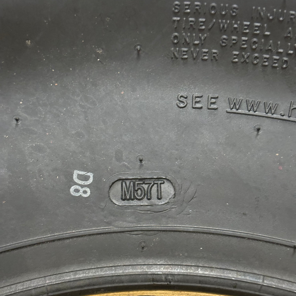 HOOSIER LATE MODEL NLMT2 92 11 15 LCB DIRT TIRE ROLLOVER 94-¾”36710NLMT2