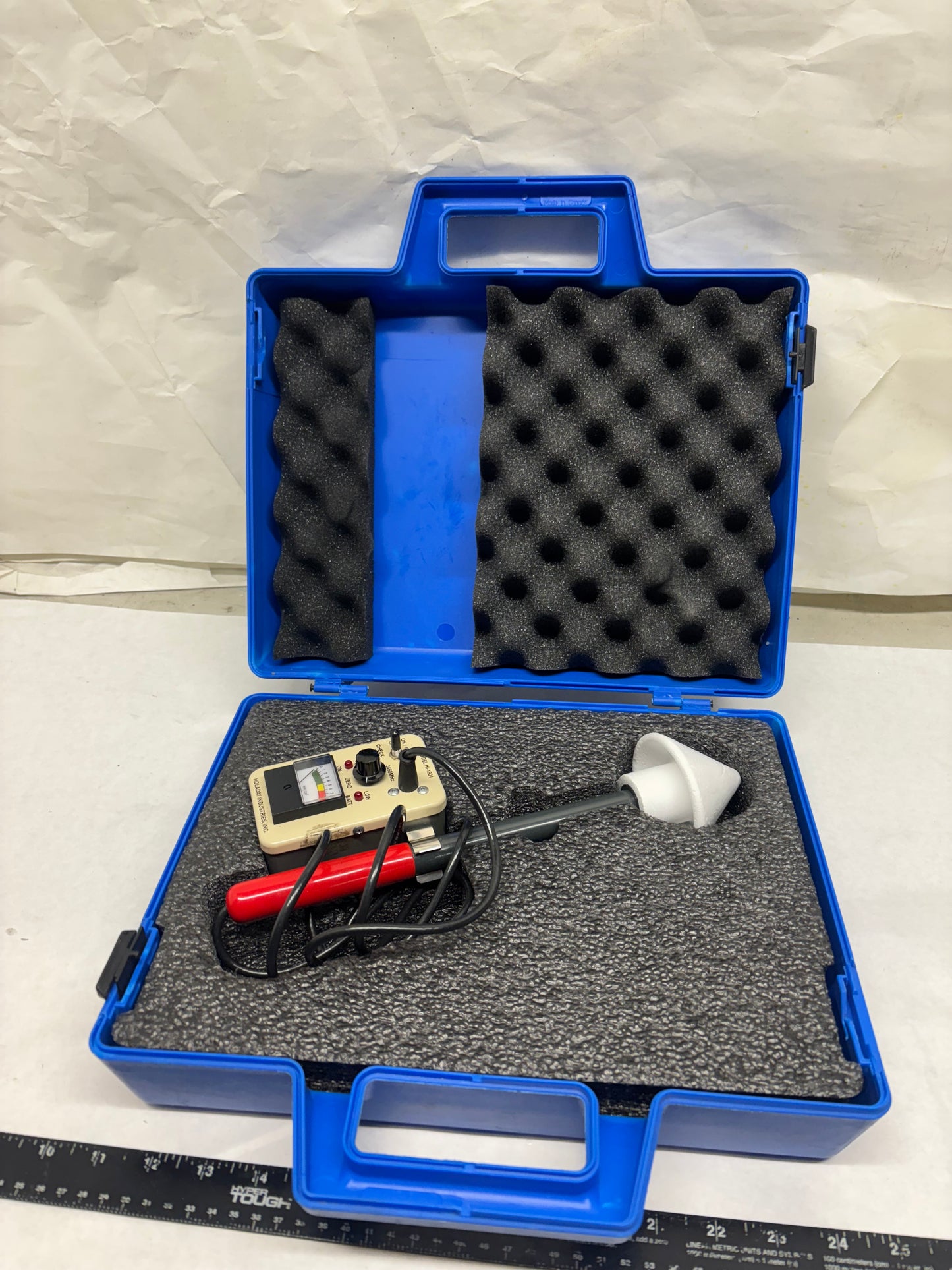 HOLADAY INDUSTRIES MODEL HI-1801 MICROWAVE SURVEY RADIATION METER
