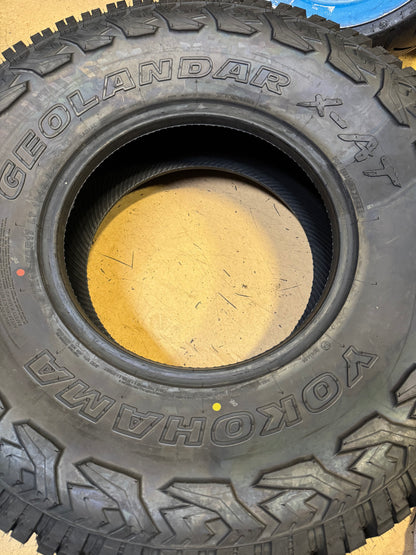 YOKOHAMA GEOLANDAR X-AT BSW LT 37 12.5 17 124Q 8PLY ALL TERRAIN TIRE 110116004