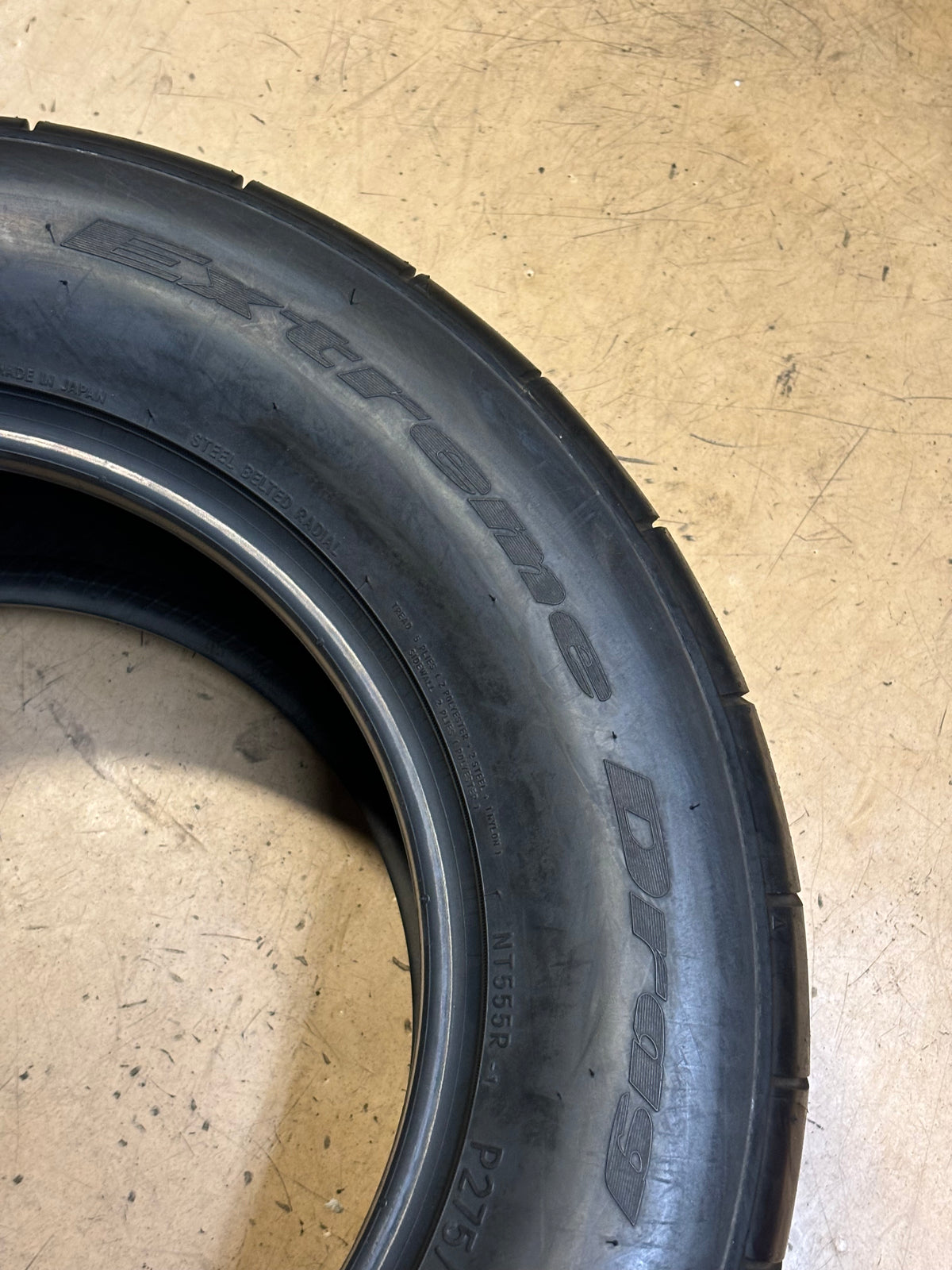 NEW OLD STOCK NITTO NT555 R P 275 50 15 101V EXTREME DRAG TIRE 180490