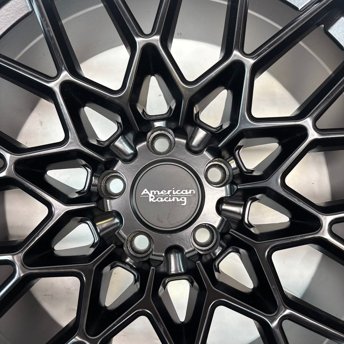 AMERICAN RACING AR927 BARRAGE SATIN BLACK WHEEL 20X9 ET35 5x114.3 AR92729012735