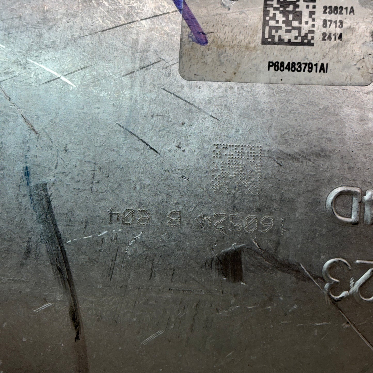 GENUINE MOPAR EXHAUST MUFFLER FOR JEEP WRANGLER 22-24 68483791AI