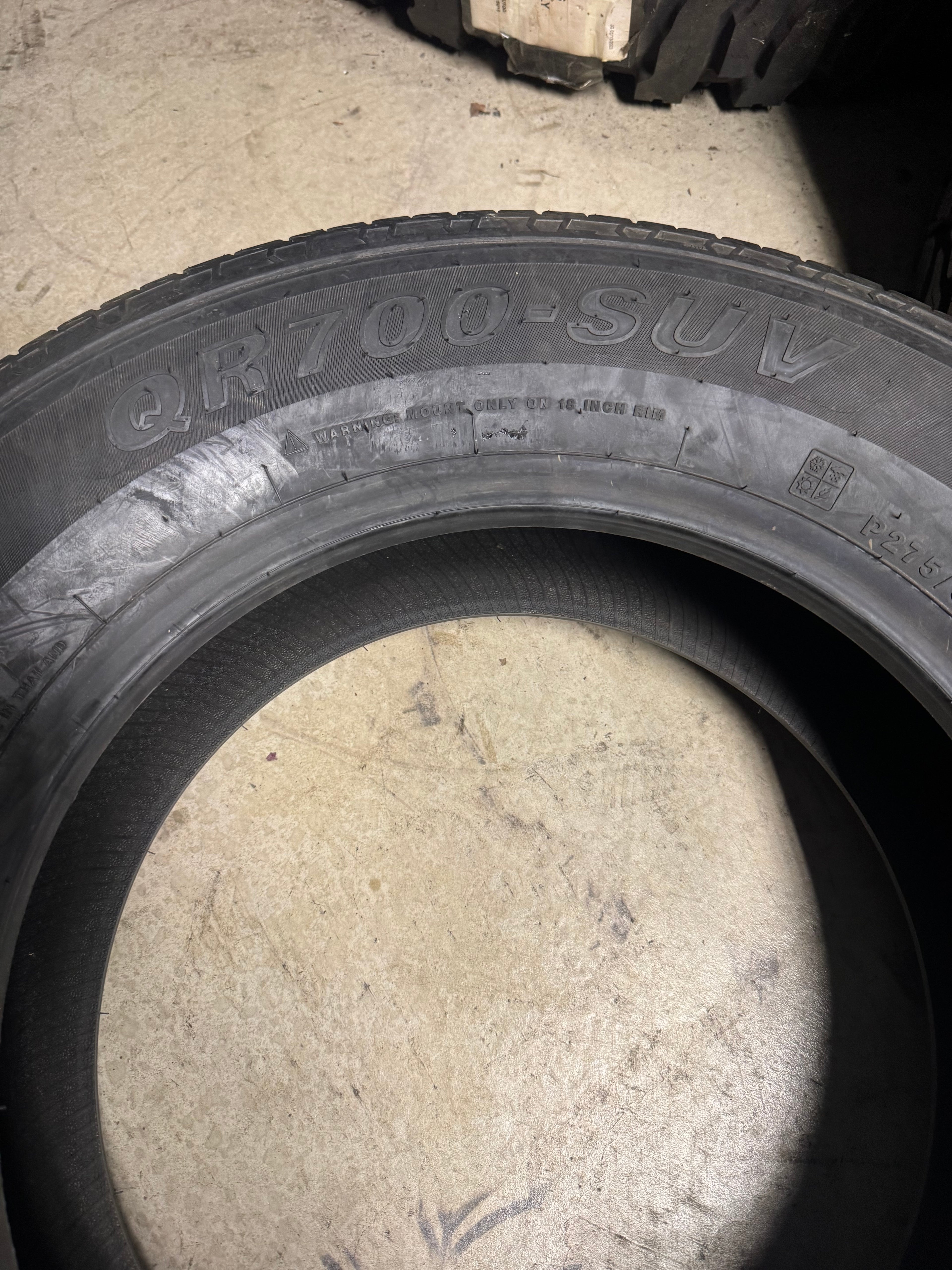 2 NOS GLADIATOR QR700-SUV BSW P 275 65 18 114H ALL SEASON TIRE 1932338755