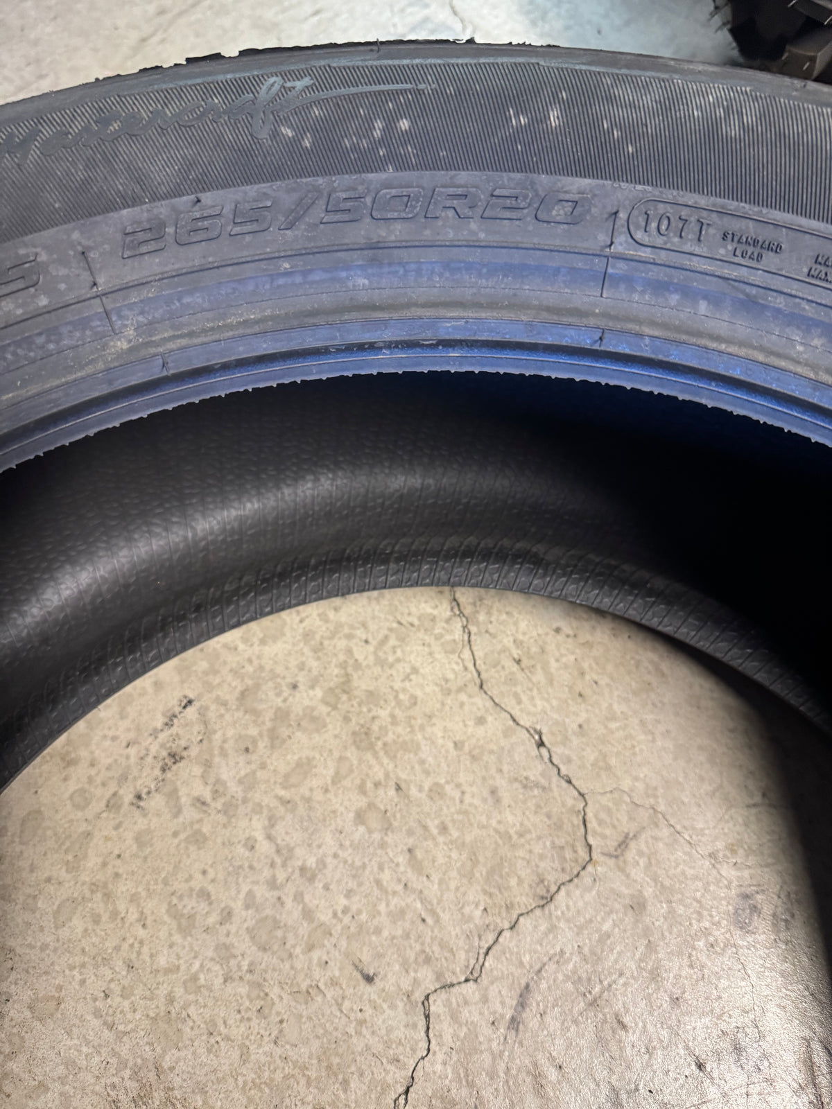MASTERCRAFT COURSER HSX TOUR BSW P 265 50 20 107T ALL SEASON TIRE 177047001