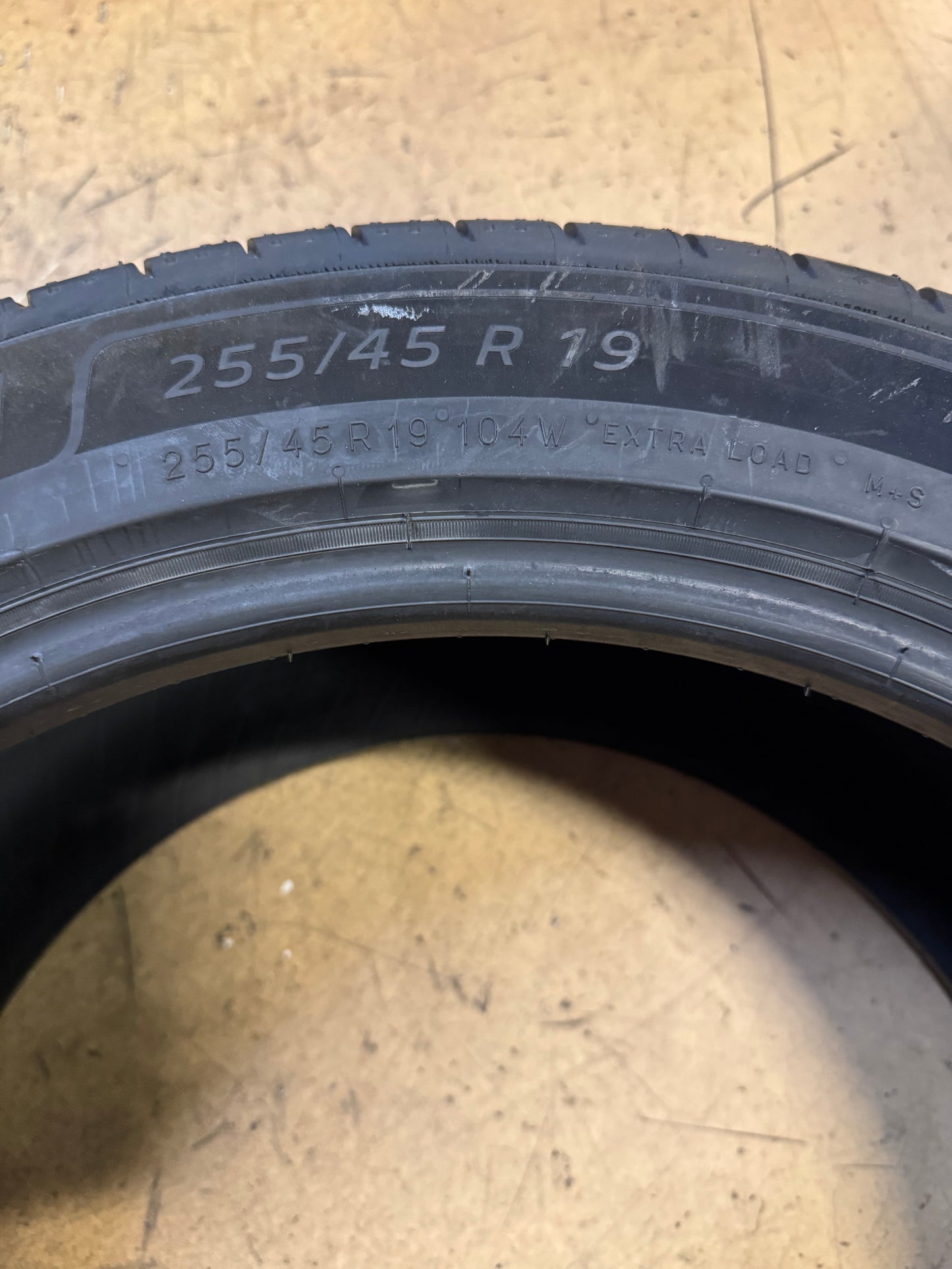 MICHELIN E PRIMACY ALL SEASON (FOAM) BSW P 255 45 19 104W XL ALL SEASON TIRE 44803