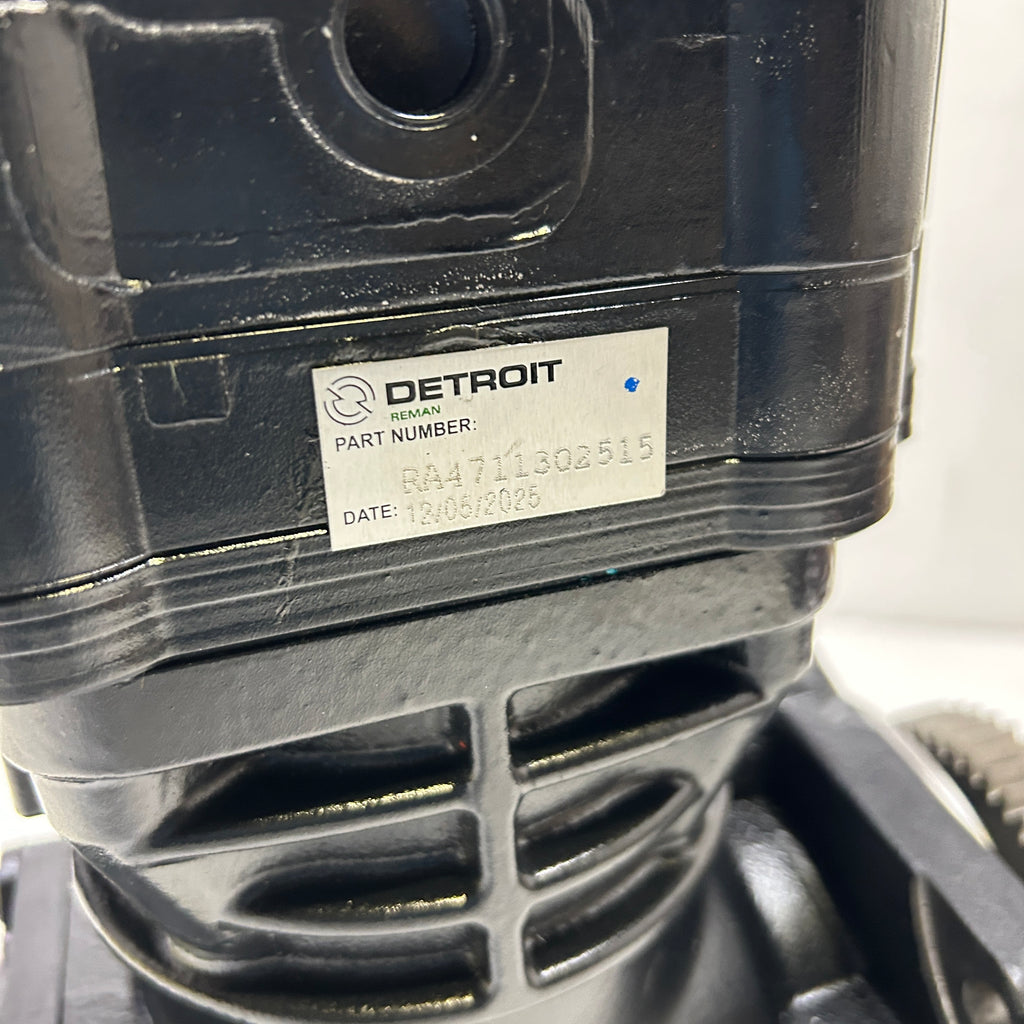 DETROIT DD15 ENGINE AIR COMPRESSOR REFURBISHED DOES NOT INCLUDE GASKETS  RA4711302515