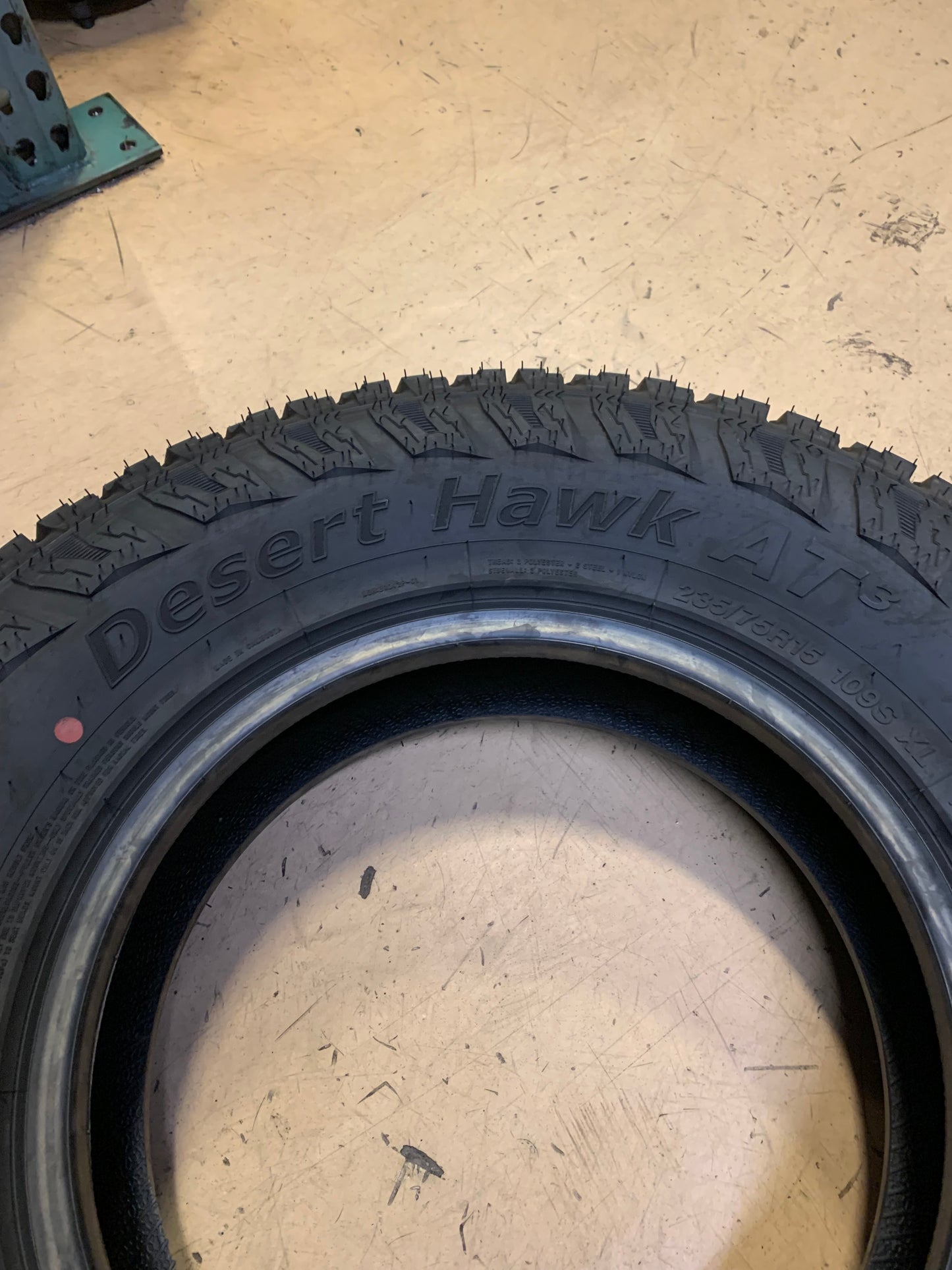 ACHILLES DESERT HAWK AT3 BSW P 235 75 15 109S XL ALL SEASON TIRE ADK64