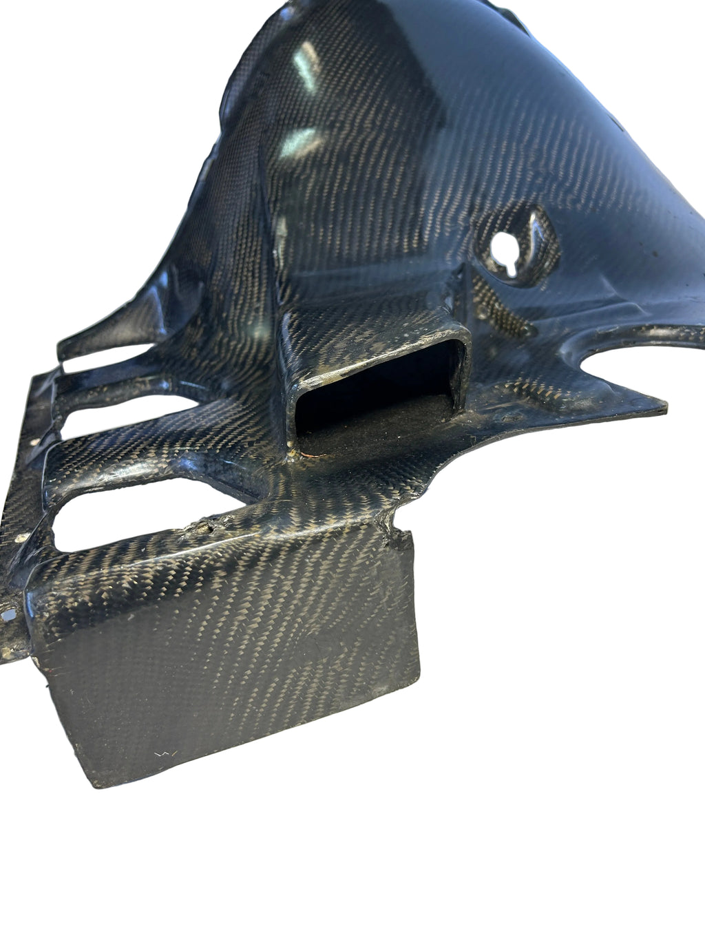 USED PORSCHE 911 FAN SHROUD HOUSING CARBON FIBER