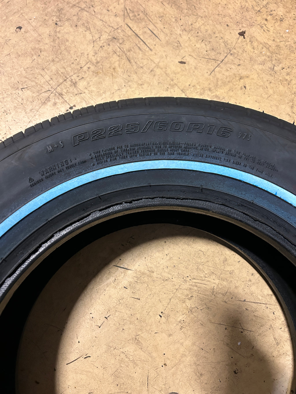 BFGOODRICH SILVERTOWN RADIAL NWW P 225 60 16 97S COKER TIRE 6764321
