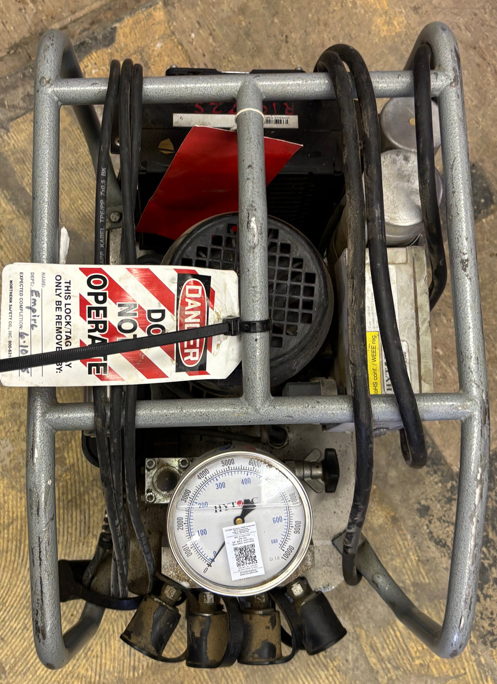 HYTORC HY-115-2 , 4-STAGE HYDRAULIC POWER PACK