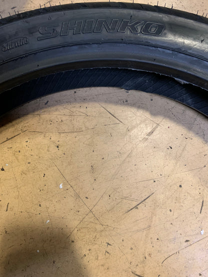 SHINKO SR777 HD BSW P 100 90 19 61H FRONT MOTORCYCLE TIRE ‎874587