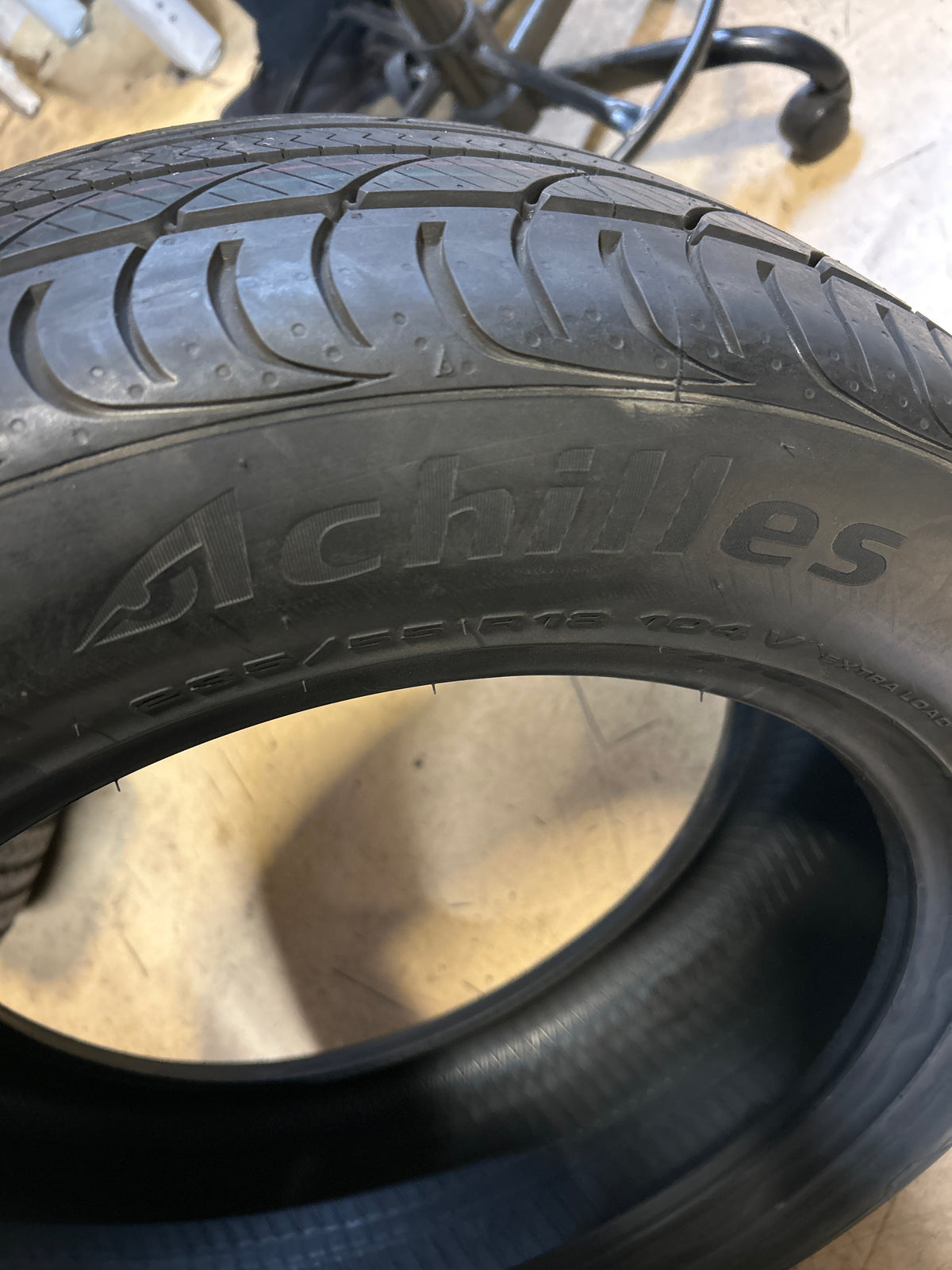 2 ACHILLES 868 ALL SEASON BSW P 235 55 18 104V XL PERFORMANCE TIRE MAX235518