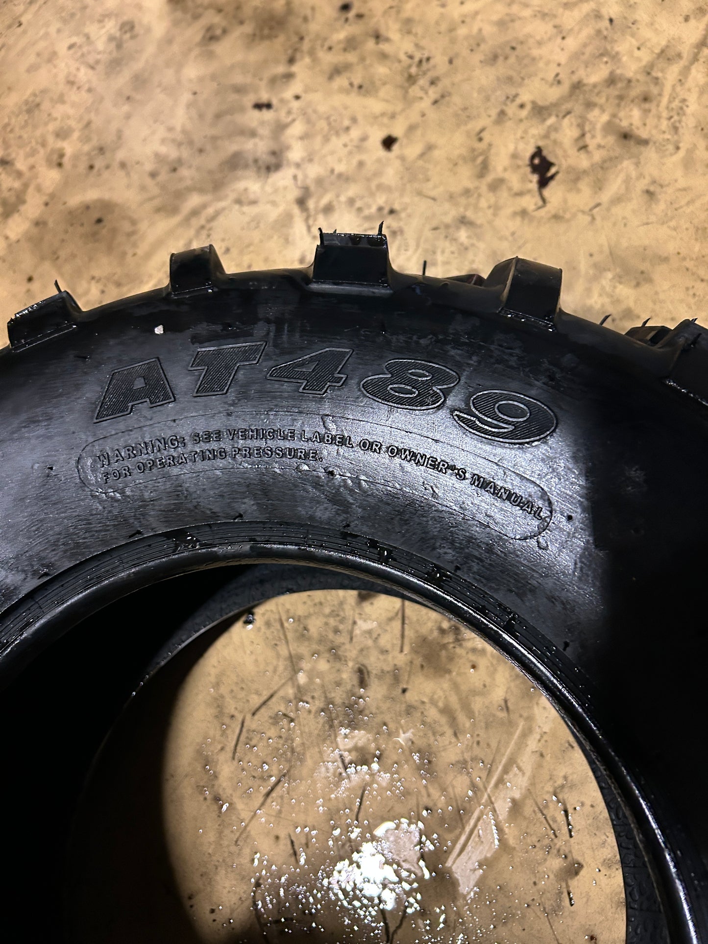 CARLSTAR AT489 BSW  25 10 12 4PLY ATV/UTV TIRE 6P07691