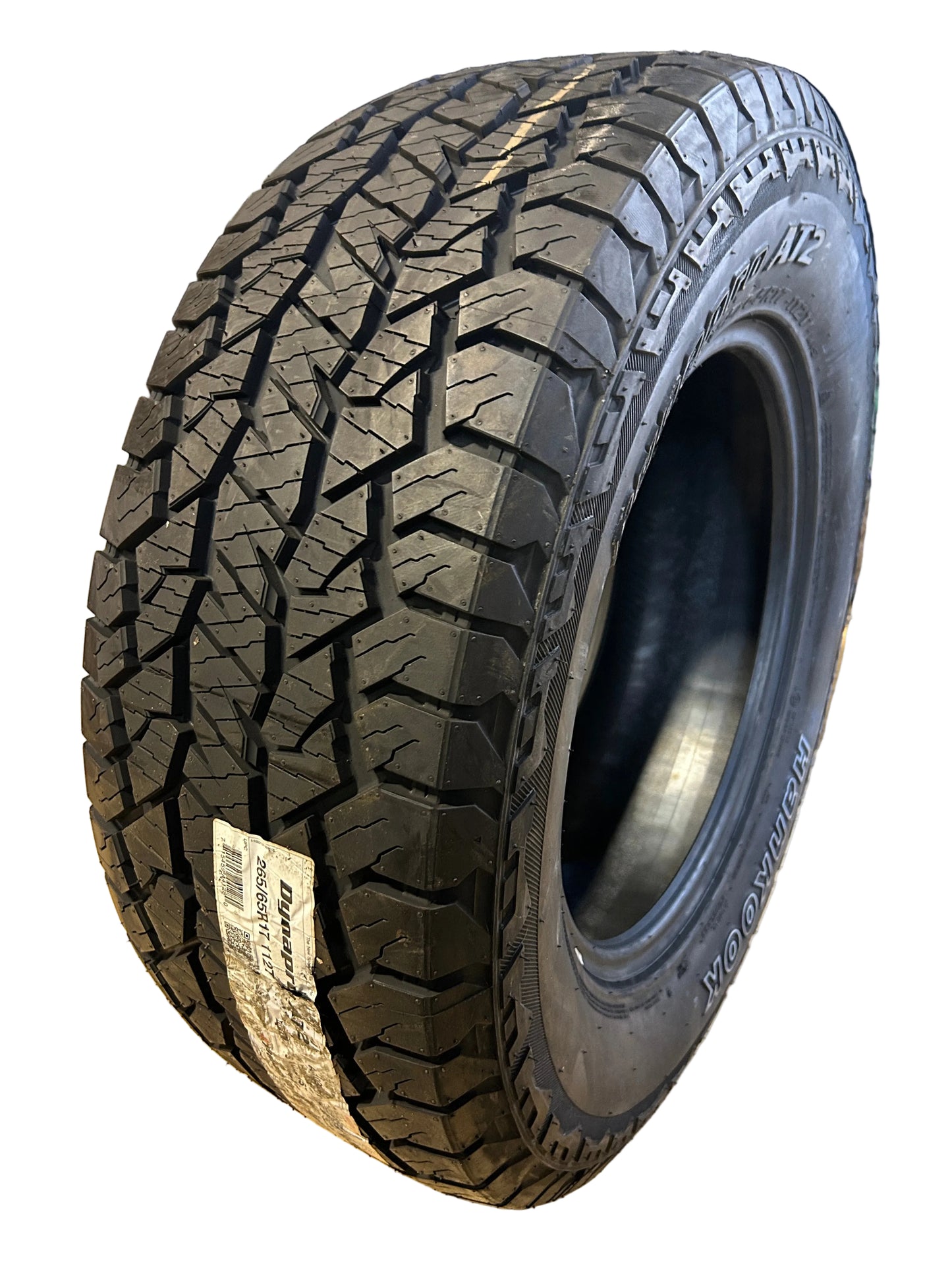 HANKOOK DYNAPRO AT2 OWL P 265 65 17 112T ALL TERRAIN TIRE 1023457