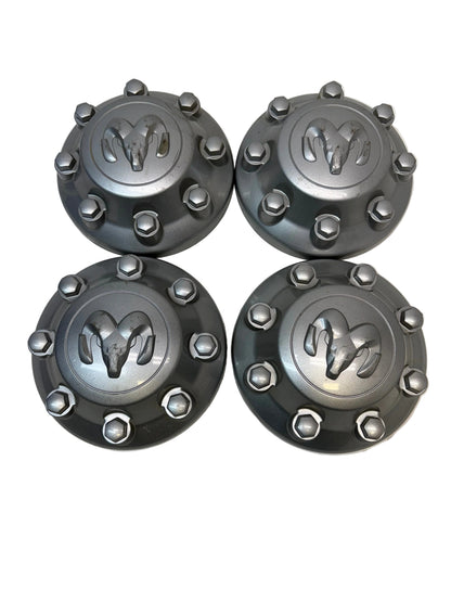 13-18 DODGE RAM 2500 3500 SET 4 WHEEL CENTER HUBCAP HUB CAPS WBH 4726279AA