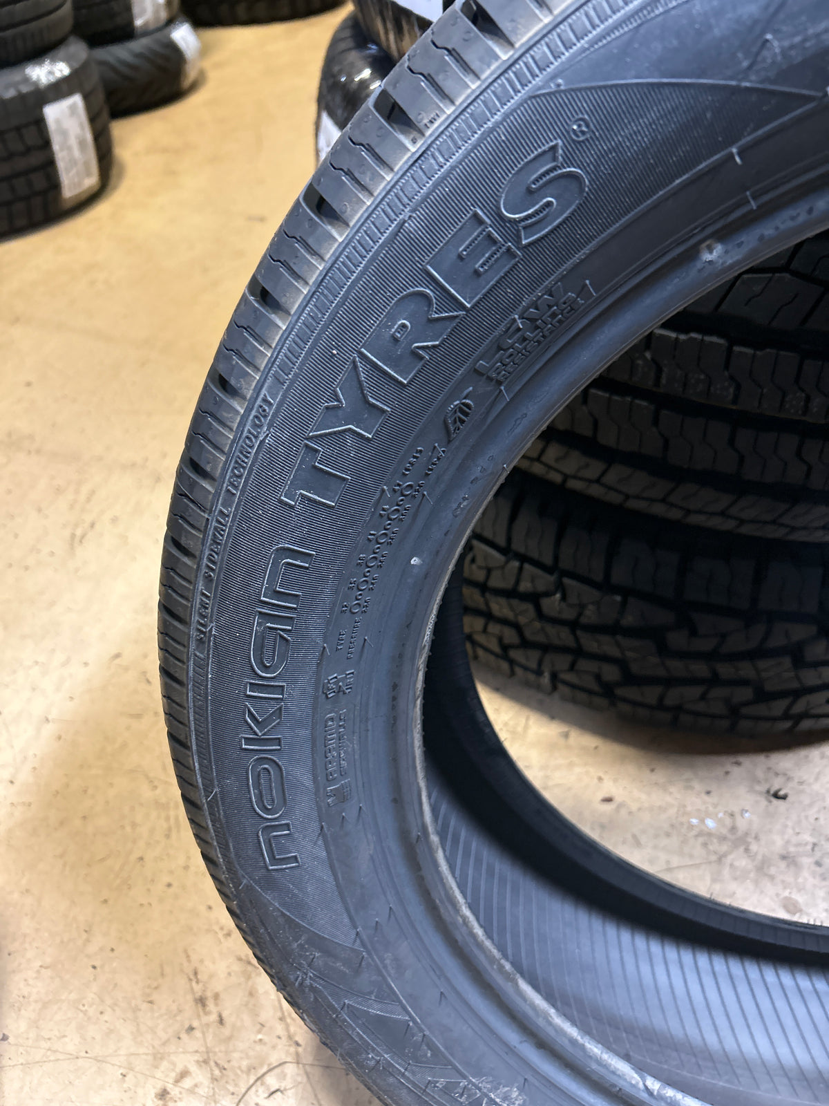 2 NOKIAN ONE BSW P 225 55 19 99V ALL SEASON TIRE T431316