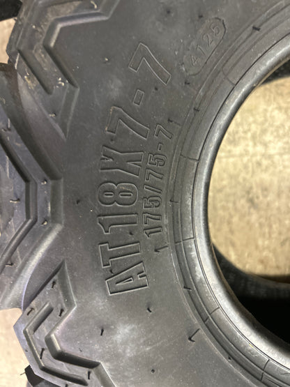 SUNF A051 POWER II BSW AT 18 7 7 28J 6PLY ATV/UTV TIRE PA051180707
