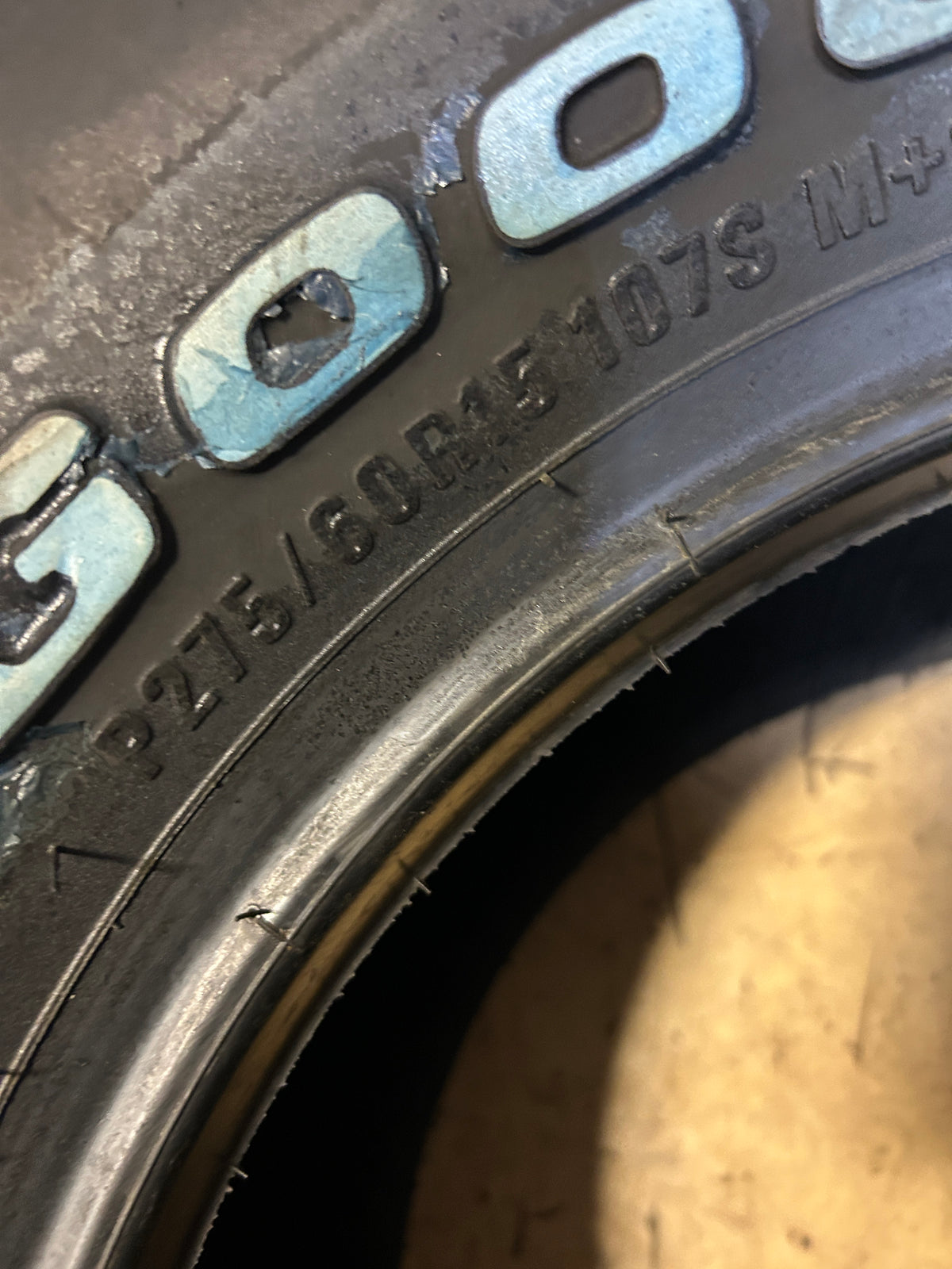 BFGOODRICH RADIAL T/A BSW P 275 60 15 107S XL ALL SEASON TIRE 61789