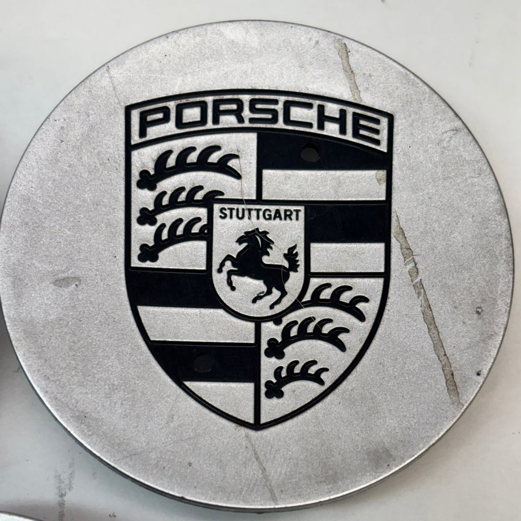 GENUINE PORSCHE 1 REP CAP 911 HUB CAPS GRAY METALLIC 993361303