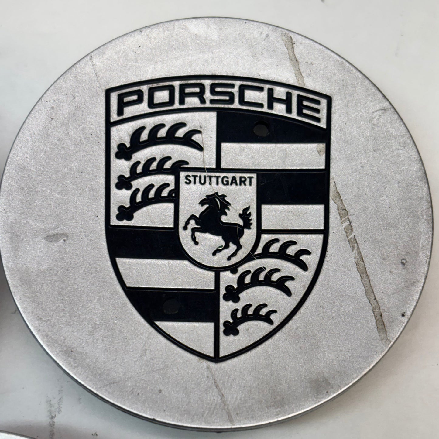 GENUINE PORSCHE 1 REP CAP 911 HUB CAPS GRAY METALLIC 993361303