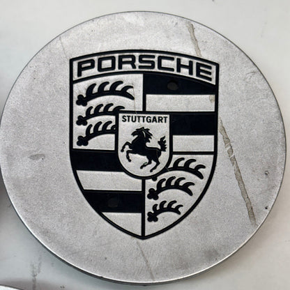 GENUINE PORSCHE 1 REP CAP 911 HUB CAPS GRAY METALLIC 993361303