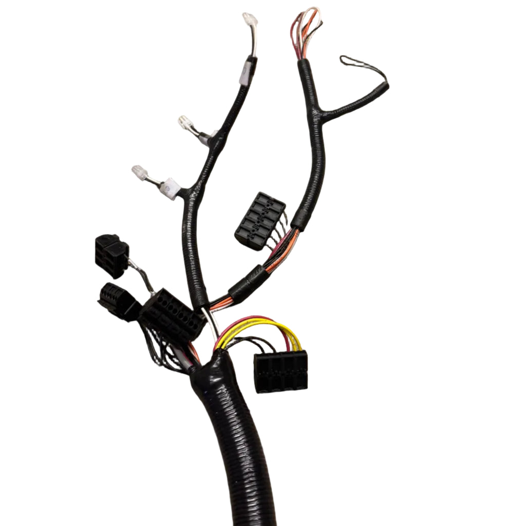 HEAVY DUTY WIRING HARNESS W/ MULTI-PIN CONNECTORS & HEAT SHIELDING