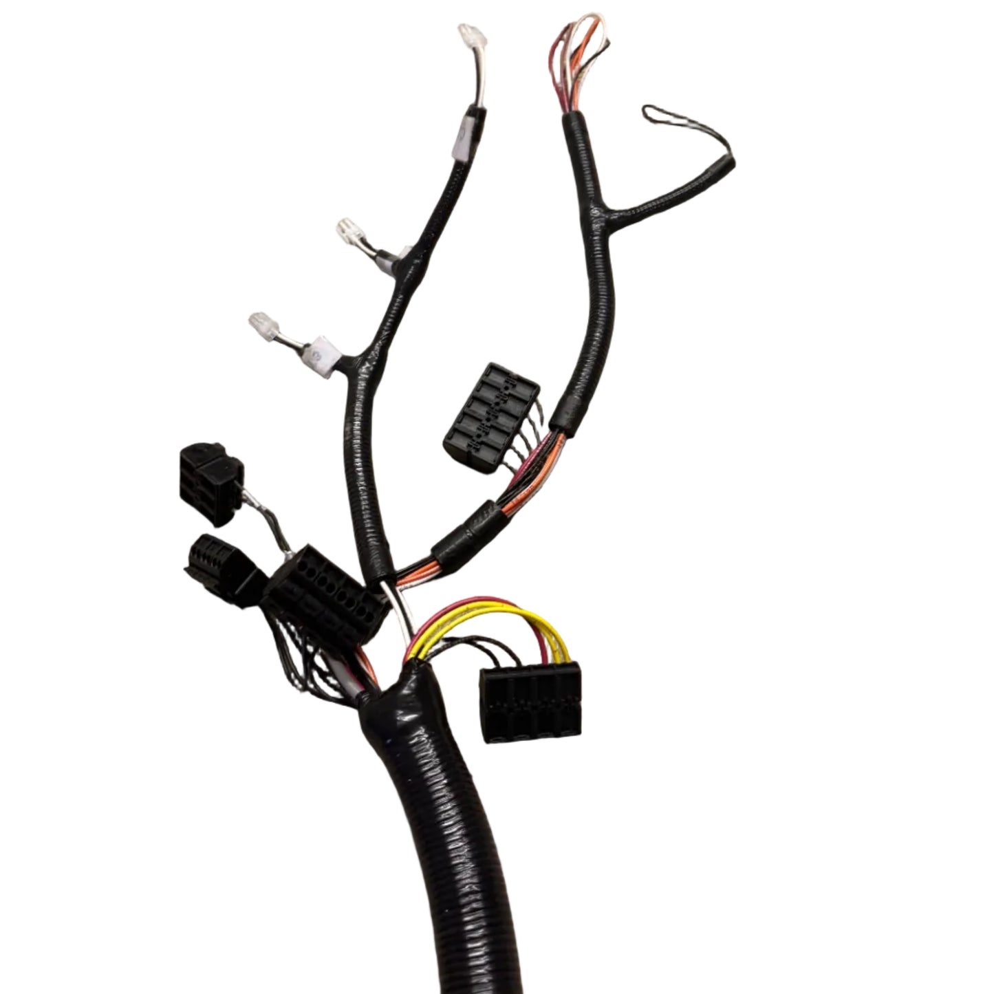 HEAVY DUTY WIRING HARNESS W/ MULTI-PIN CONNECTORS & HEAT SHIELDING