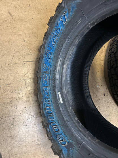 NOS 2 FEDERAL COURAGIA M/T OWL LT 30 9.5 15 104Q 6PLY ALL TERRAIN TIRE 46KA53