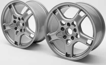 4 GENUINE PORSCHE CARRERA 997 8X19 11X19 STAGGARD WHEEL SET 99736215600 99736216201