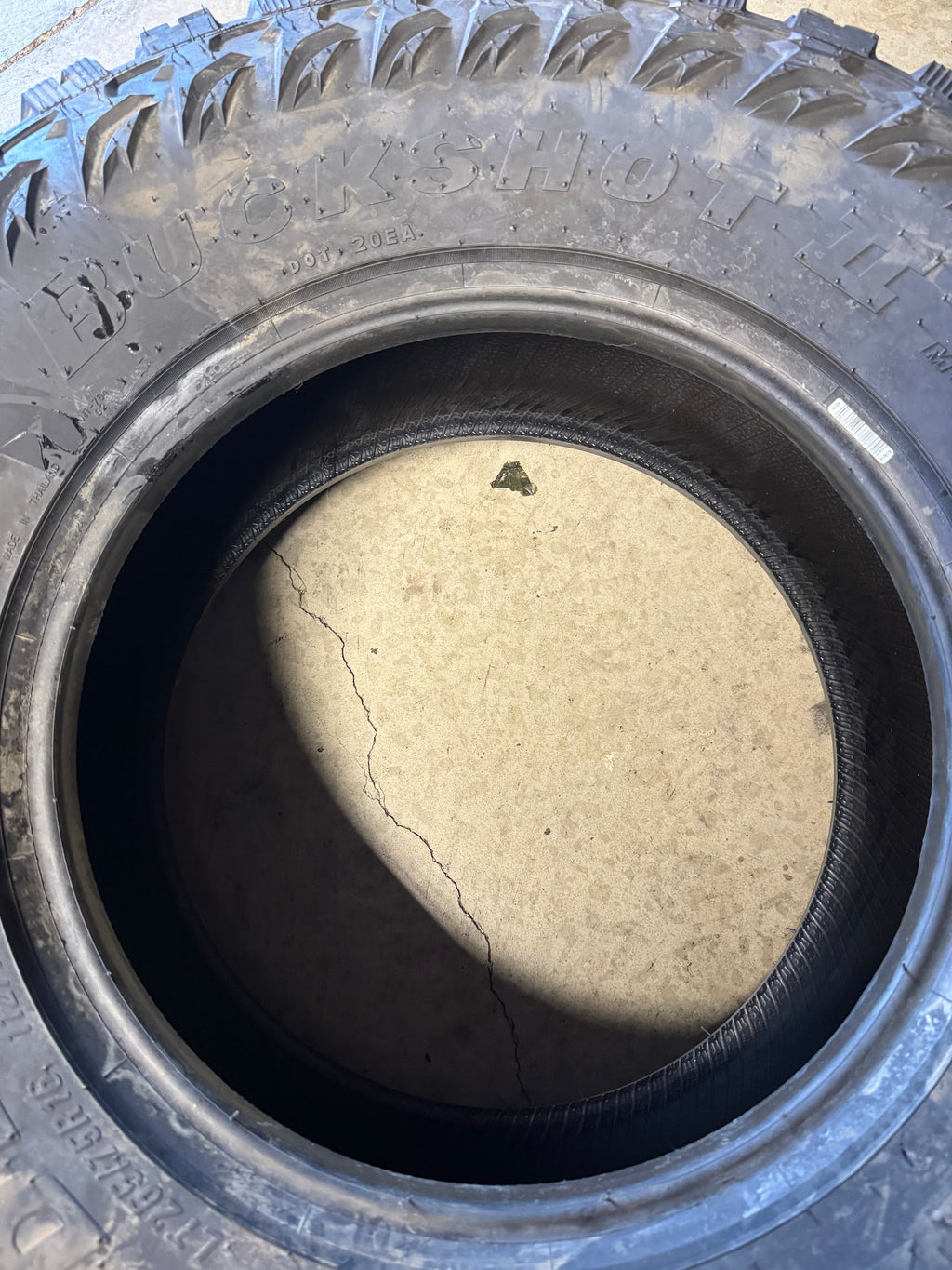 NOS MAXXIS MUDDER BUCKSHOT II MT-764 BSW LT 265 75 16 112/109Q 6PLY MUD TERRAIN TIRE TL30217100