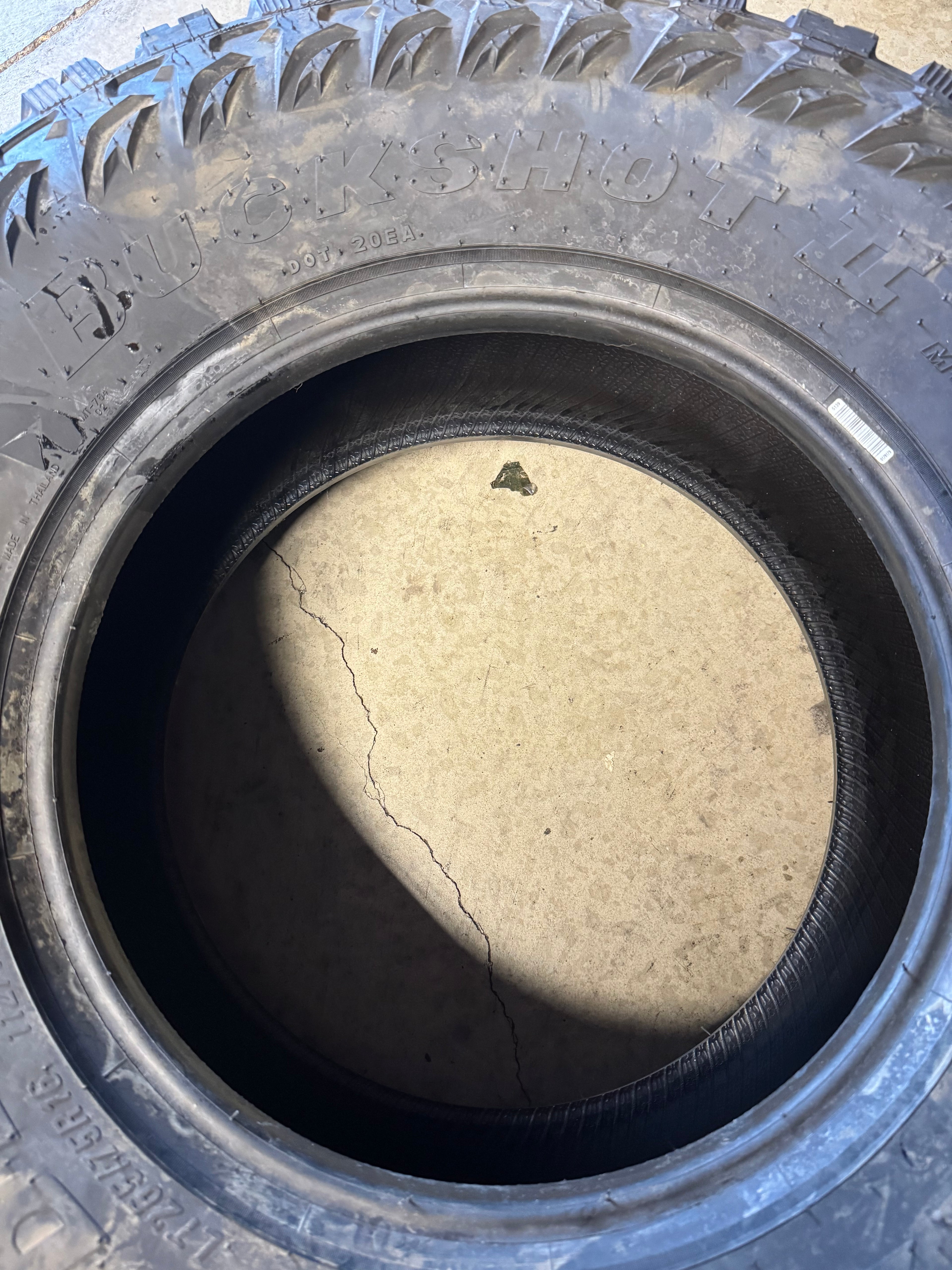 NOS MAXXIS MUDDER BUCKSHOT II MT-764 BSW LT 265 75 16 112/109Q 6PLY MUD TERRAIN TIRE TL30217100