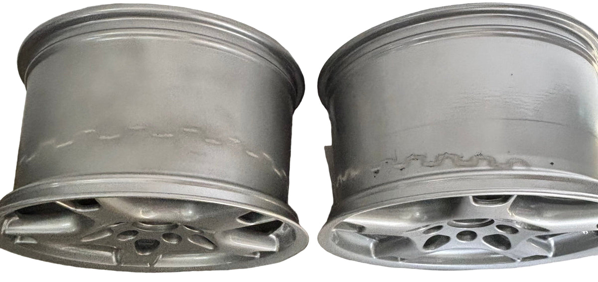 4 GENUINE PORSCHE CARRERA 997 8X19 11X19 STAGGARD WHEEL SET 99736215600 99736216201