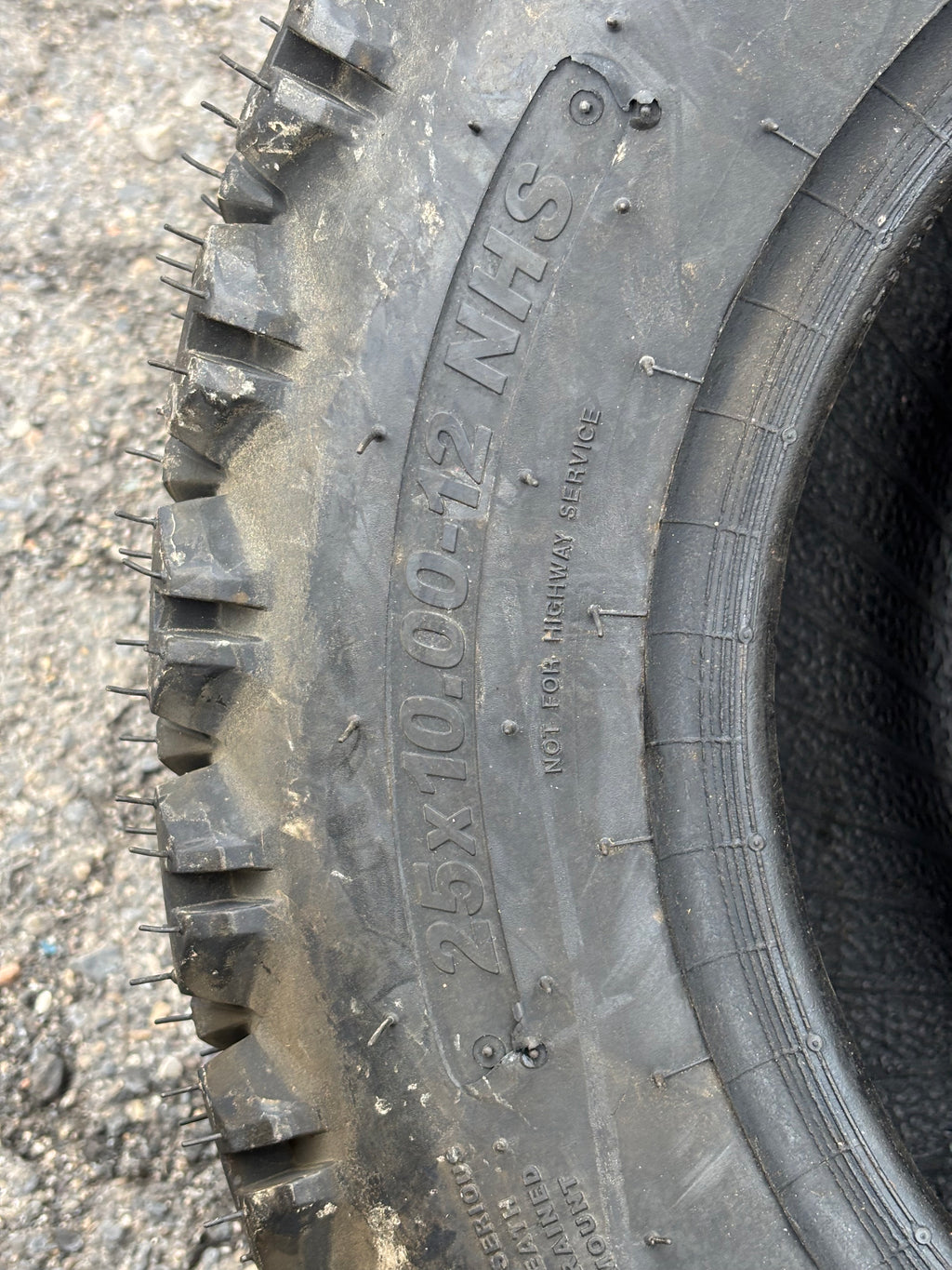 NOS CARLISLE ALL TRAIL BSW 25 10 12 NHS 4PLY ATV/UTV TIRE 6P0334