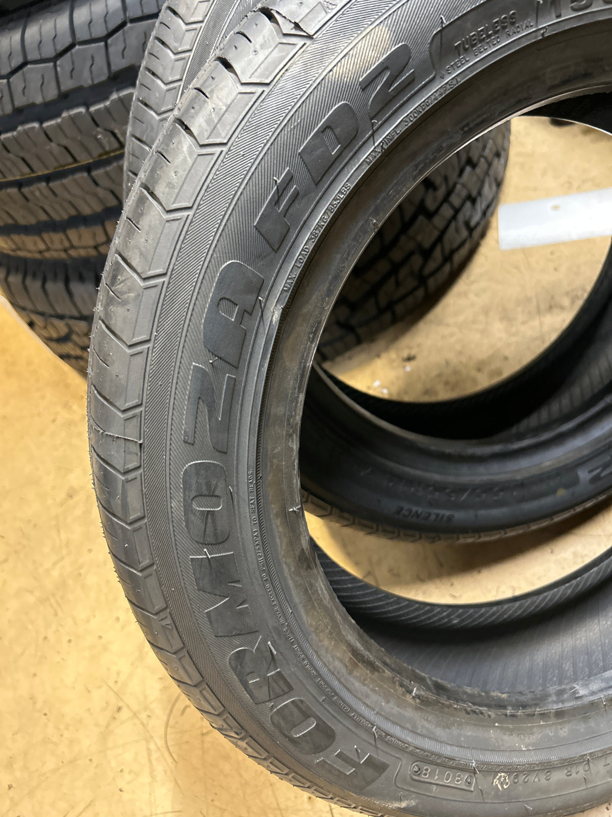 NOS 2 FEDERAL FORMOZA FD2 BSW P 155 65 14 75H ALL SEASON TIRE 295G4A