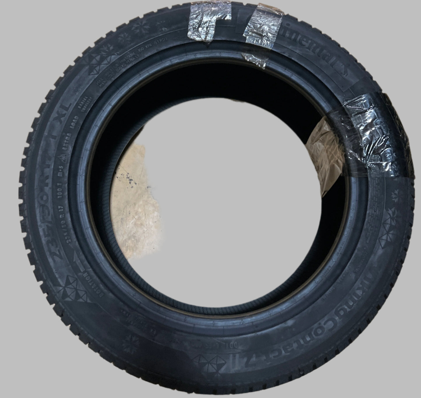 2 NEW CONTINENTAL VIKINGCONTACT 7 P 235 50 17 100T XL WINTER TIRES  3450770000