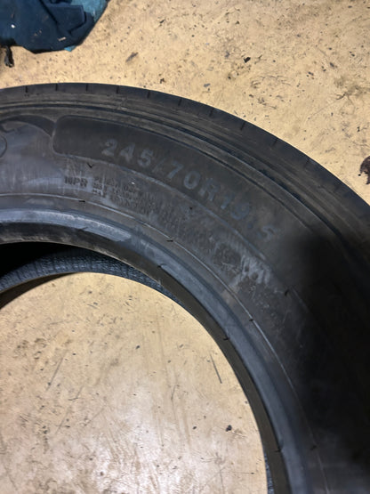 PERCHERON PAS-REG BSW 245 70 19.5 135/133M 16PLY ALL POSITION TIRE TBETBR13