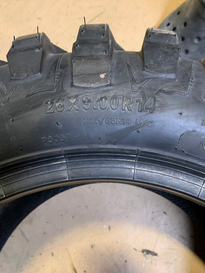 MOOSE INSURGENT BSW AT  26 9 14 73M 8 PLY ATV/UTV TIRE 3057269148R