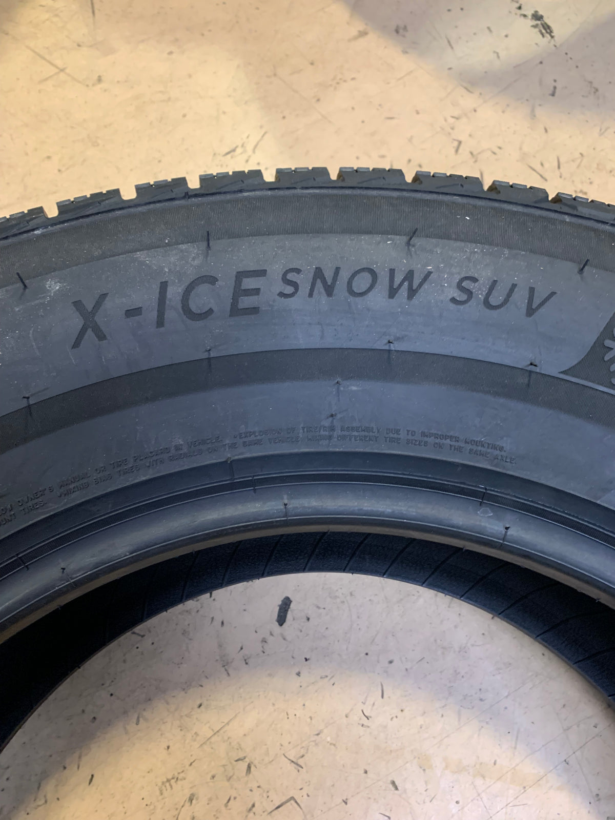 MICHELIN X-ICE SNOW SUV BSW P 275 65 18 116T WINTER TIRE 32012
