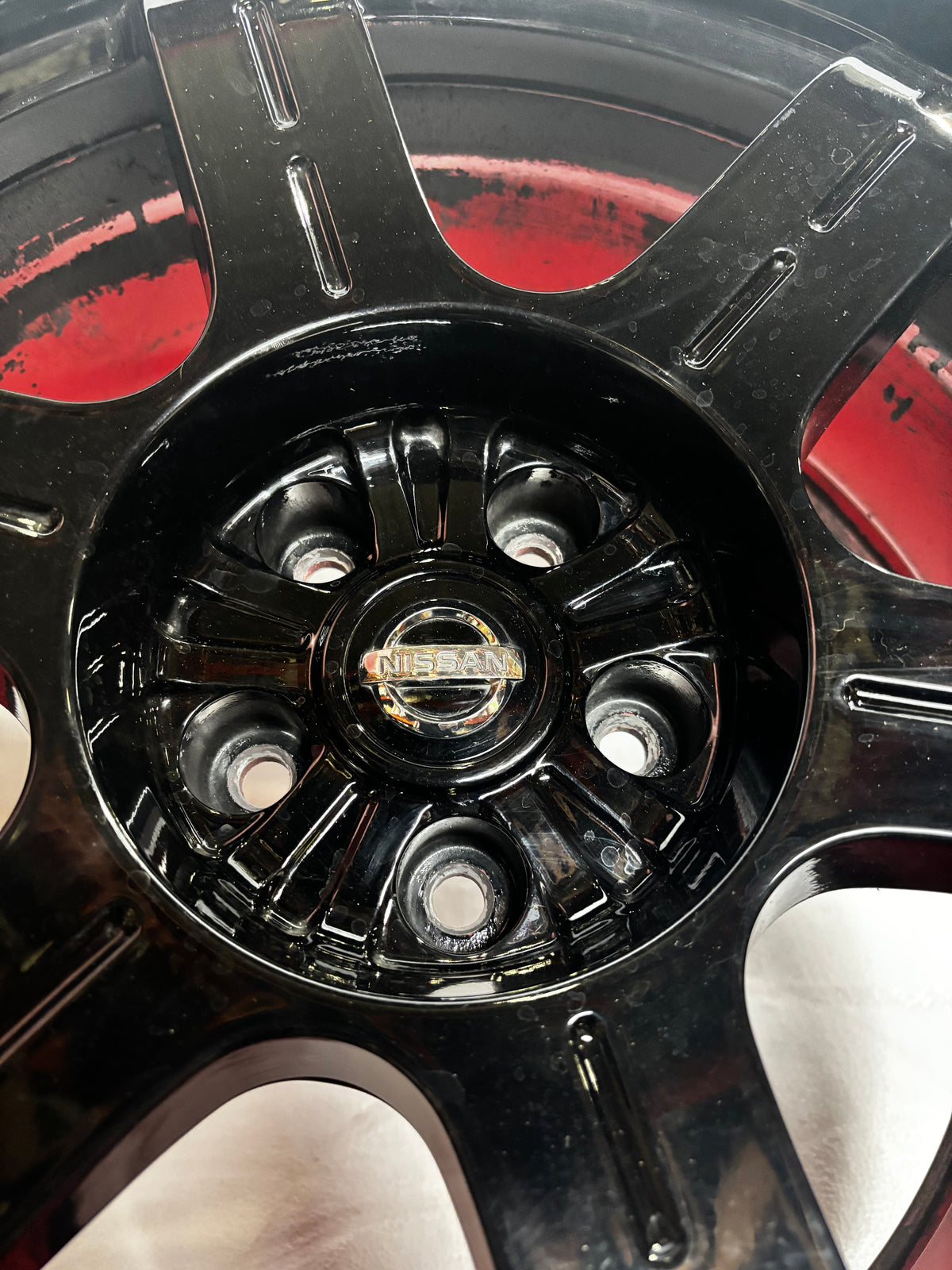 USED REPAINTED REAR NISSAN GTR GT-R R35 WHEEL 20X10.5 ET25 5X4.5