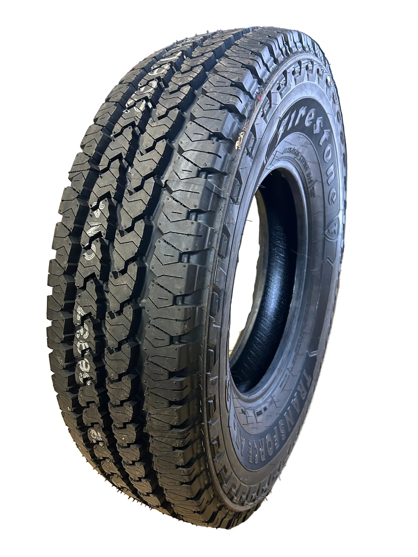 FIRESTONE TRANSFORCE AT2 BSW LT 235 85 16 120/116R 10PLY ALL TERRAIN TIRE 000179