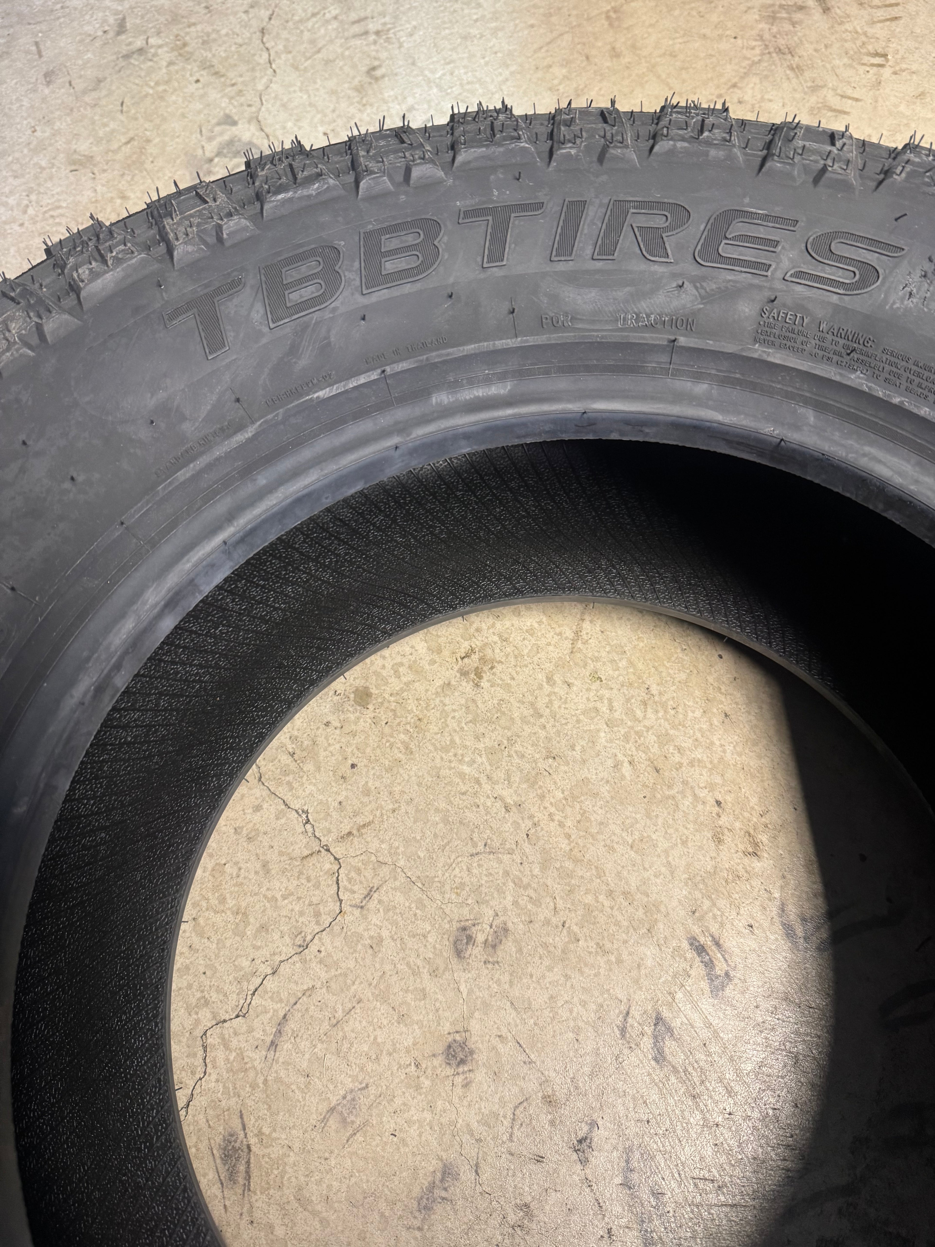 NOS TBB TIRES TS-67 M/T BSW LT 285 70 17 121/118Q 10PLY MUD TERRAIN TIRE HKFB9MB