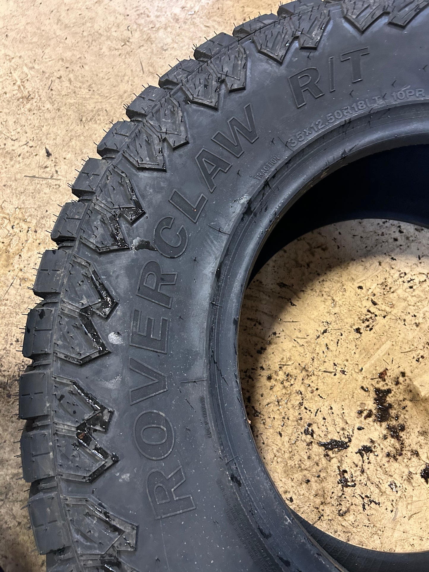 ATLANDER ROVERCLAW R/T BSW LT 35 12.5 18 123Q 10PLY RUGGED TERRAIN TIRE ATL1920