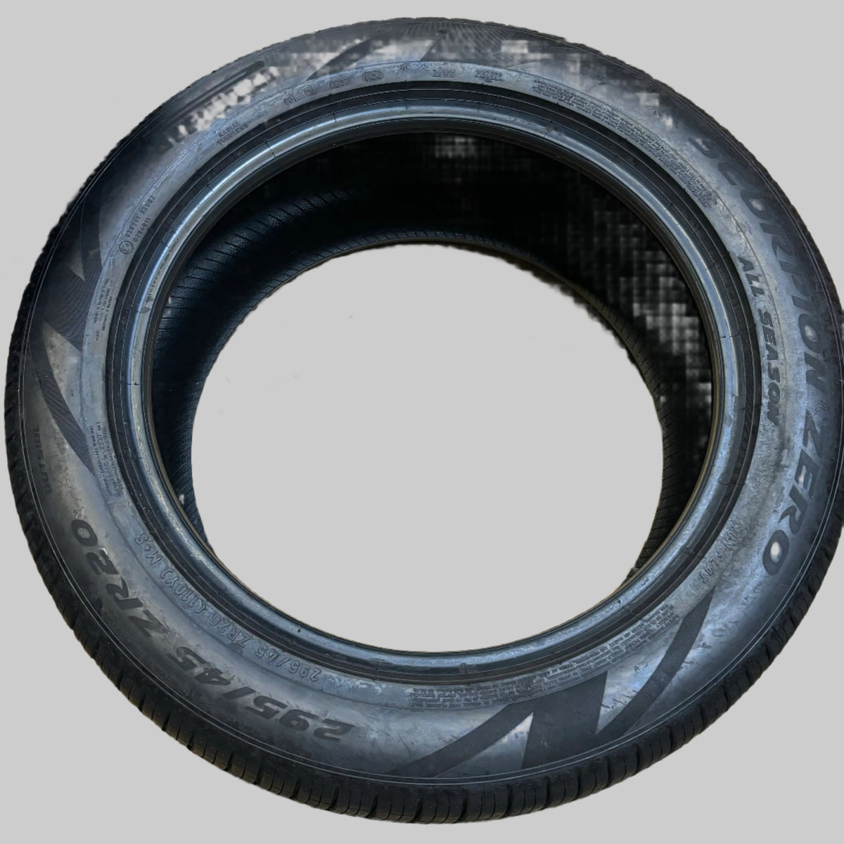 USED DTO 9/32" PIRELLI SCORPION ZERO AS RUNFLAT P 295 45 20 110Y SL ALL SEASON TIRE ‎3518100