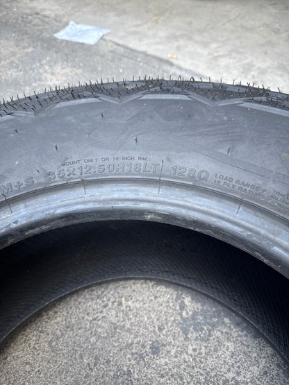 VERCELLI TERRENO M/T LT 35 12.5 18 128Q LRF 12 PLY MUD TERRAIN TIRE VC2478