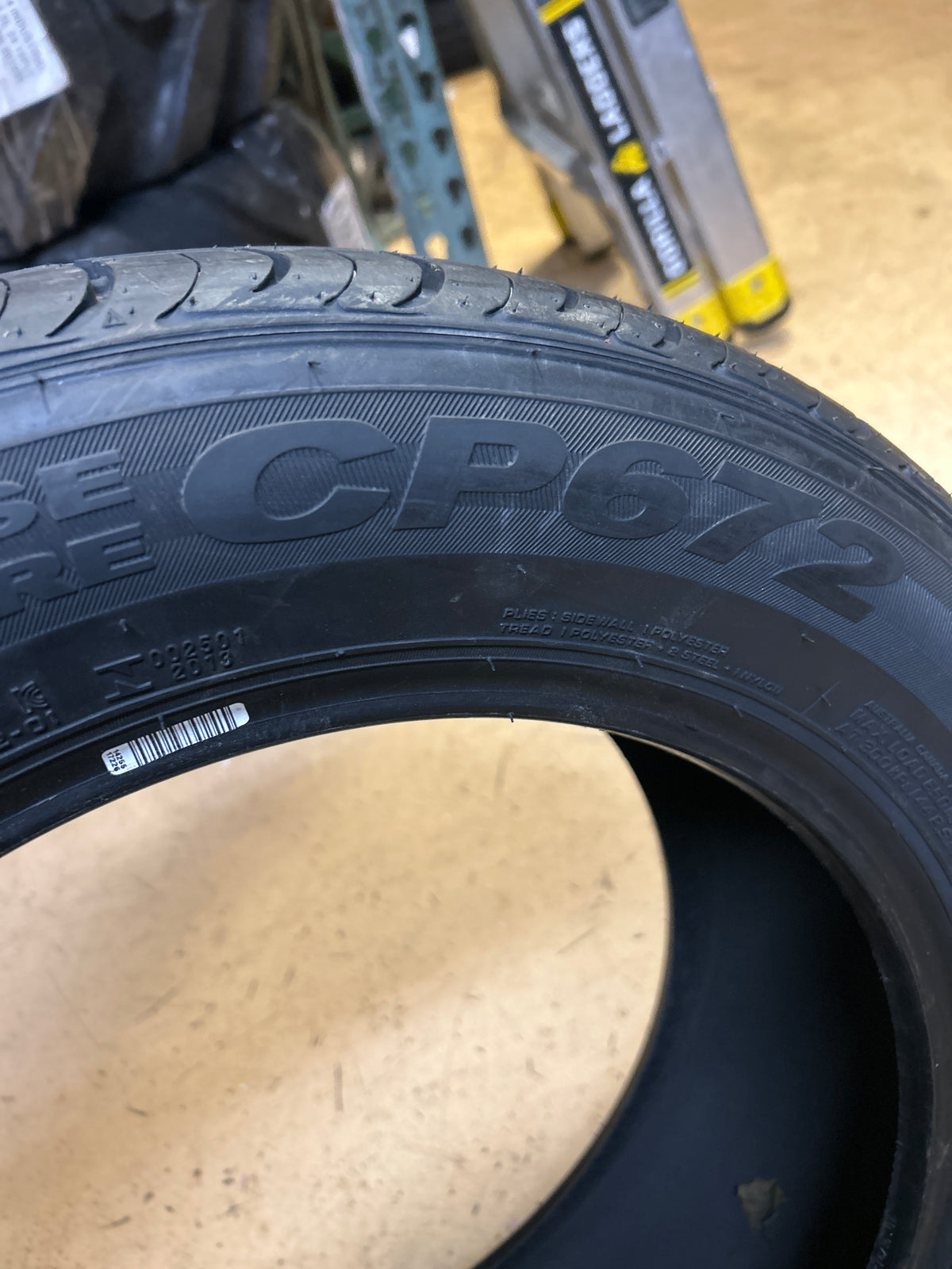 NEXEN CP672  BSW P 215 55 16 93V ALL SEASON TIRE 11259NXK