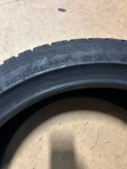 BRIDGESTONE BLIZZAK 6 BSW P 245 40 19 98W XL WINTER TIRE 014645