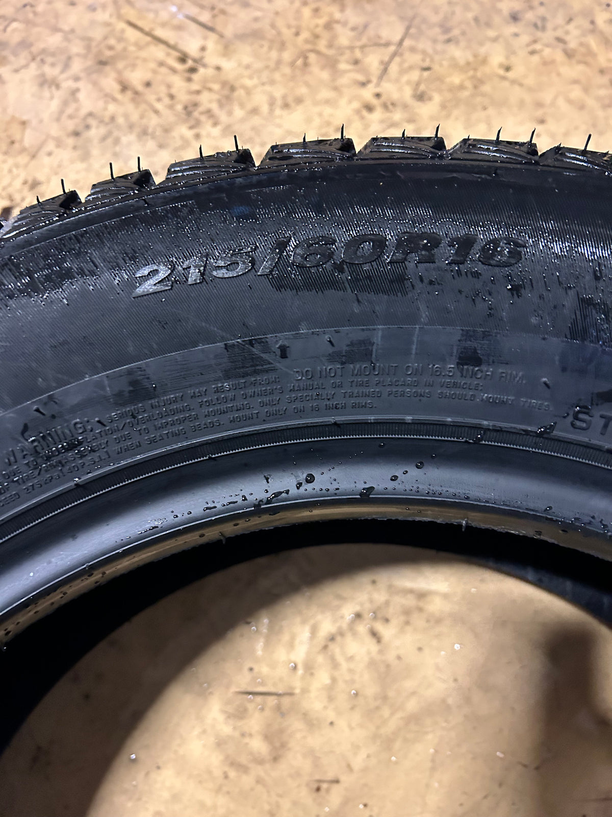 NEXEN WINGUARD ICE PLUS BSW P 215 60 16 99T XL WINTER TIRE 16142NXK